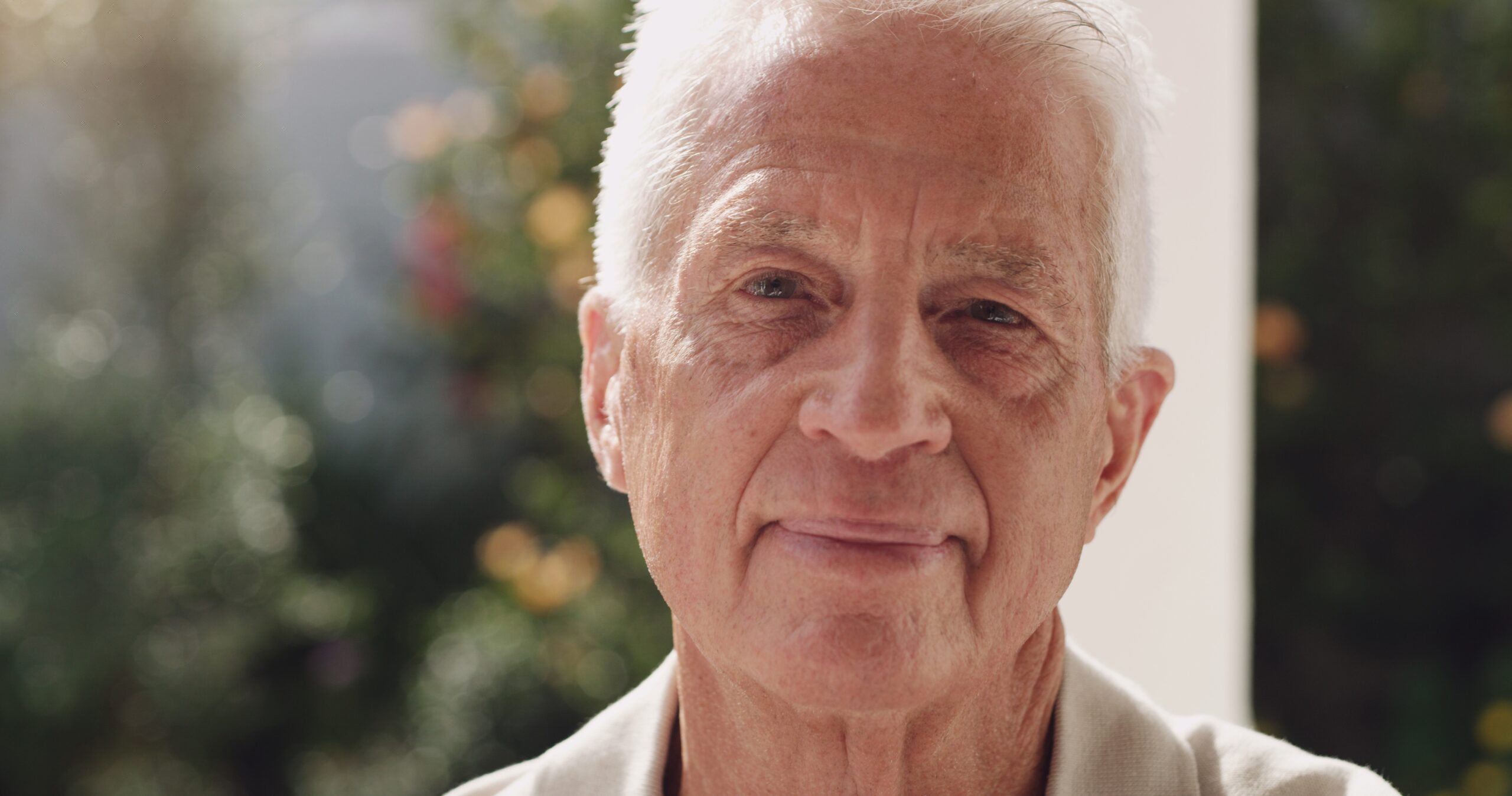 Senior,Man,,Portrait,And,Home,With,Smile,,Happiness,And,Wellness